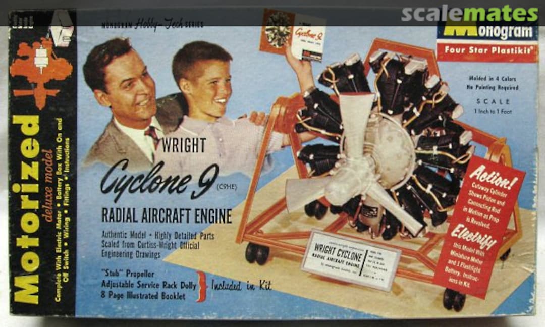 Boxart Wright Cyclone 9 PE252M Monogram