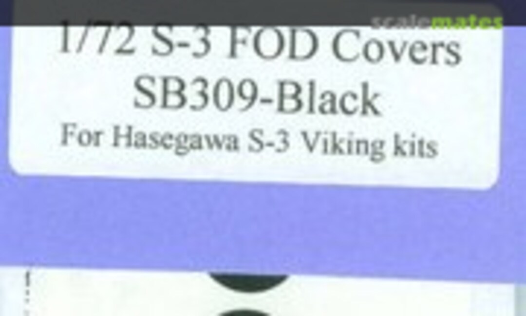 1:72 Black S-3 Viking FOD Covers (Steel Beach 73009) 73009