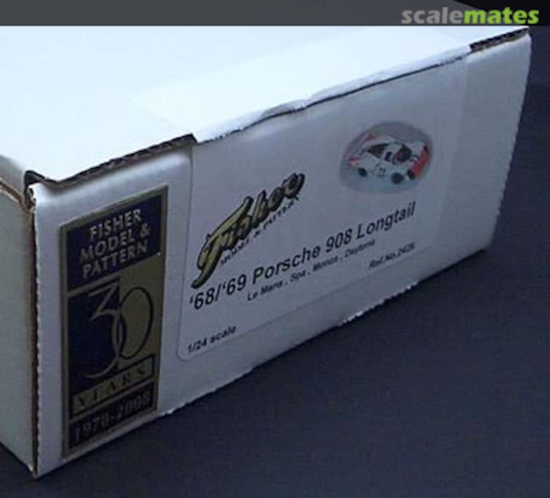 Boxart 1968/69 Porsche 908 Longtail 2426 Fisher Model & Pattern Boxart 1968/69 Porsche 908 Longtail 2426 Fisher Model & Pattern