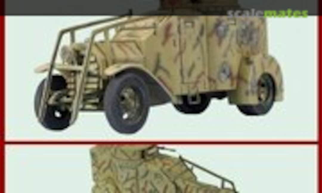 1:35 Lancia IZM Armoured Car "SS Bozen" (CRIEL.MODEL R105) R105