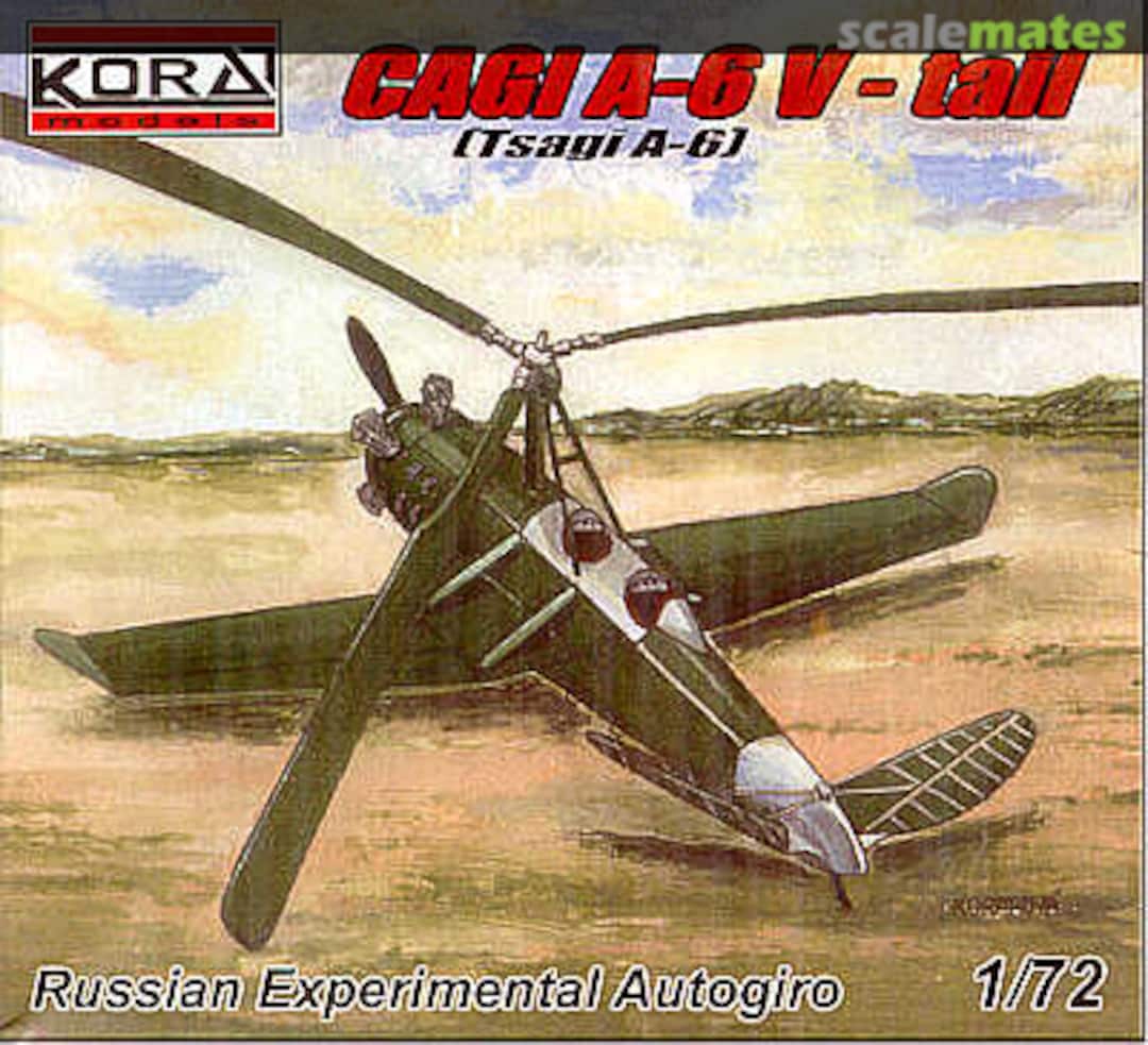 Boxart CAGI A-6 V-tail (Tsagi A-6) 72042 Kora Models Boxart CAGI A-6 V-tail (Tsagi A-6) 72042 Kora Models