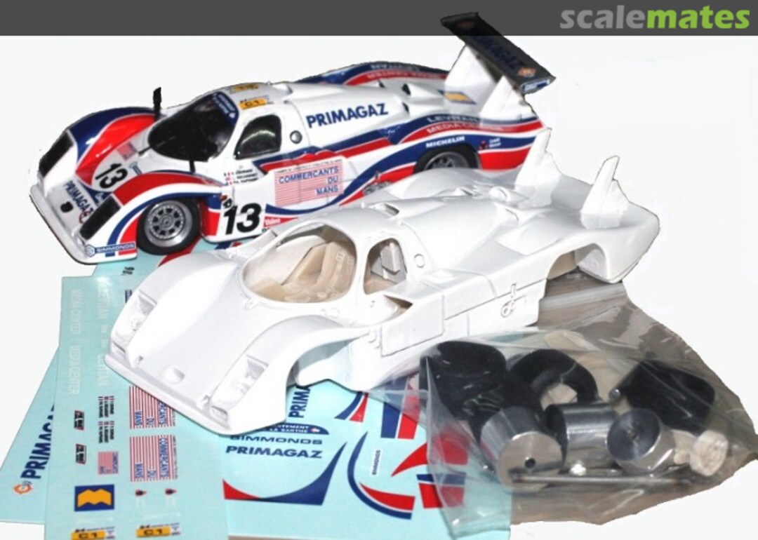 Boxart Cougar C12 Chasis/Porsche type 935 2.6L Turbo #01 "Primagaz" KP398 JPS Miniatures Auto Boxart Cougar C12 Chasis/Porsche type 935 2.6L Turbo #01 "Primagaz" KP398 JPS Miniatures Auto