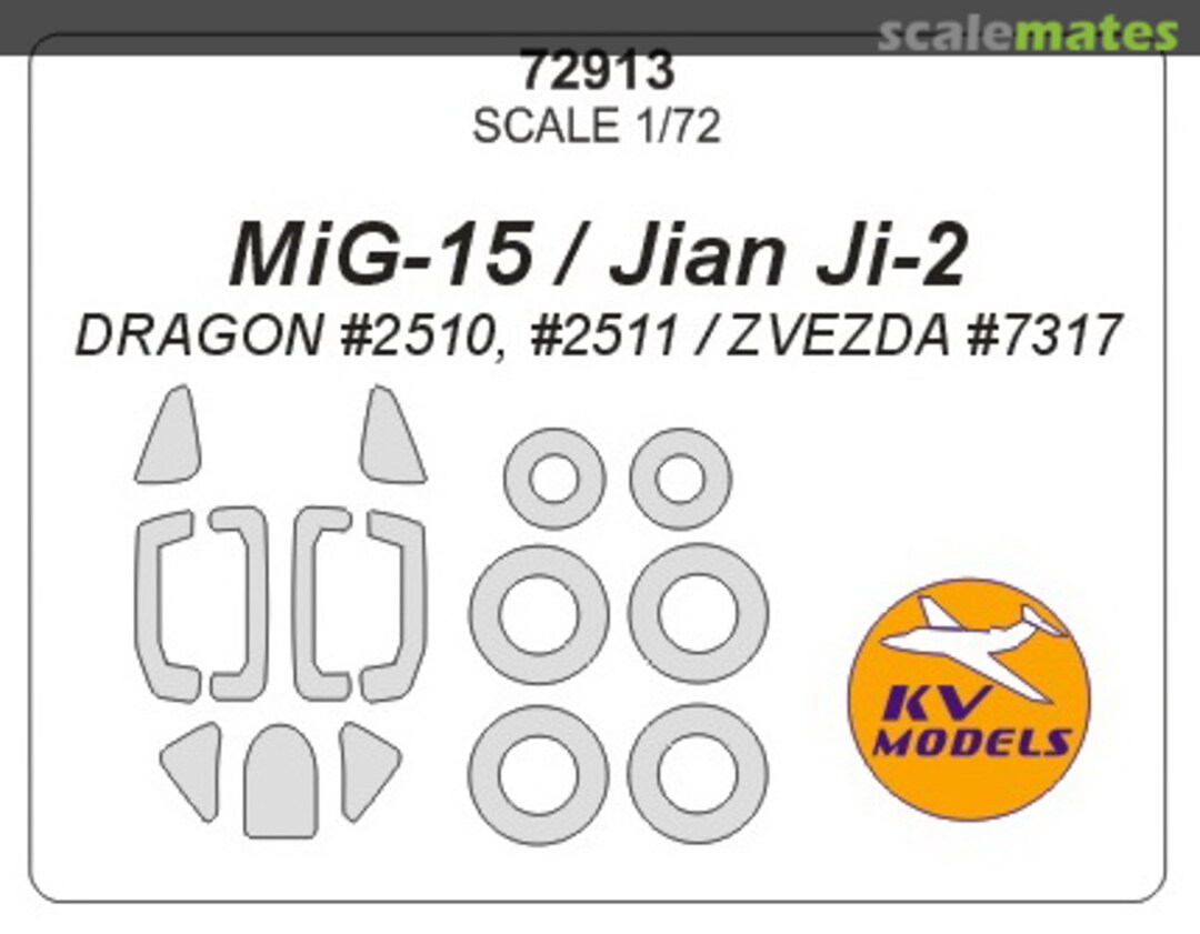 Boxart MiG-15 72913 KV Models Boxart MiG-15 72913 KV Models