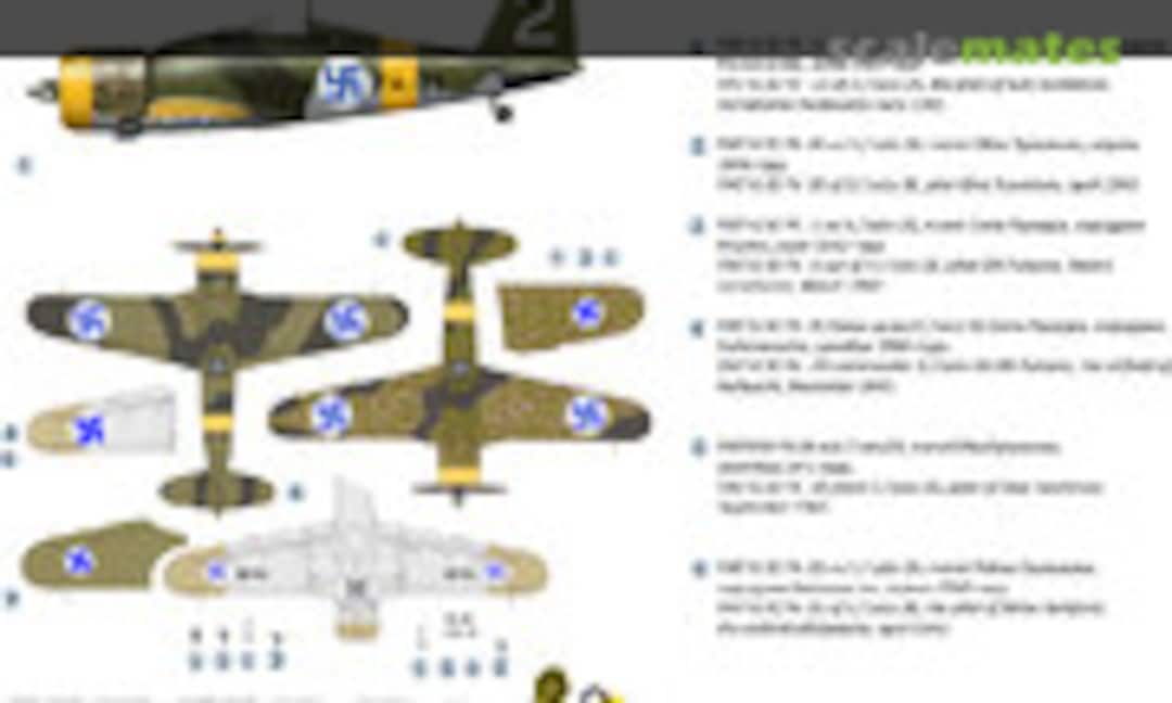 1:72 Fiat G.50 (Colibri Decals 72049) 72049