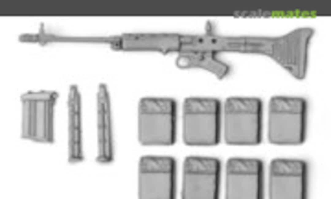 1:16 German FG42 Assault rifle (x2) (SOL MM372) MM372
