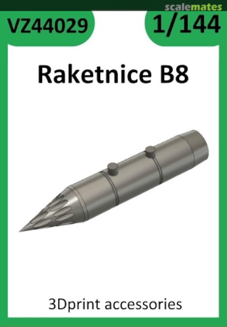 Boxart Rocket launcher B-8M VZ44029 ViZi models Boxart Rocket launcher B-8M VZ44029 ViZi models