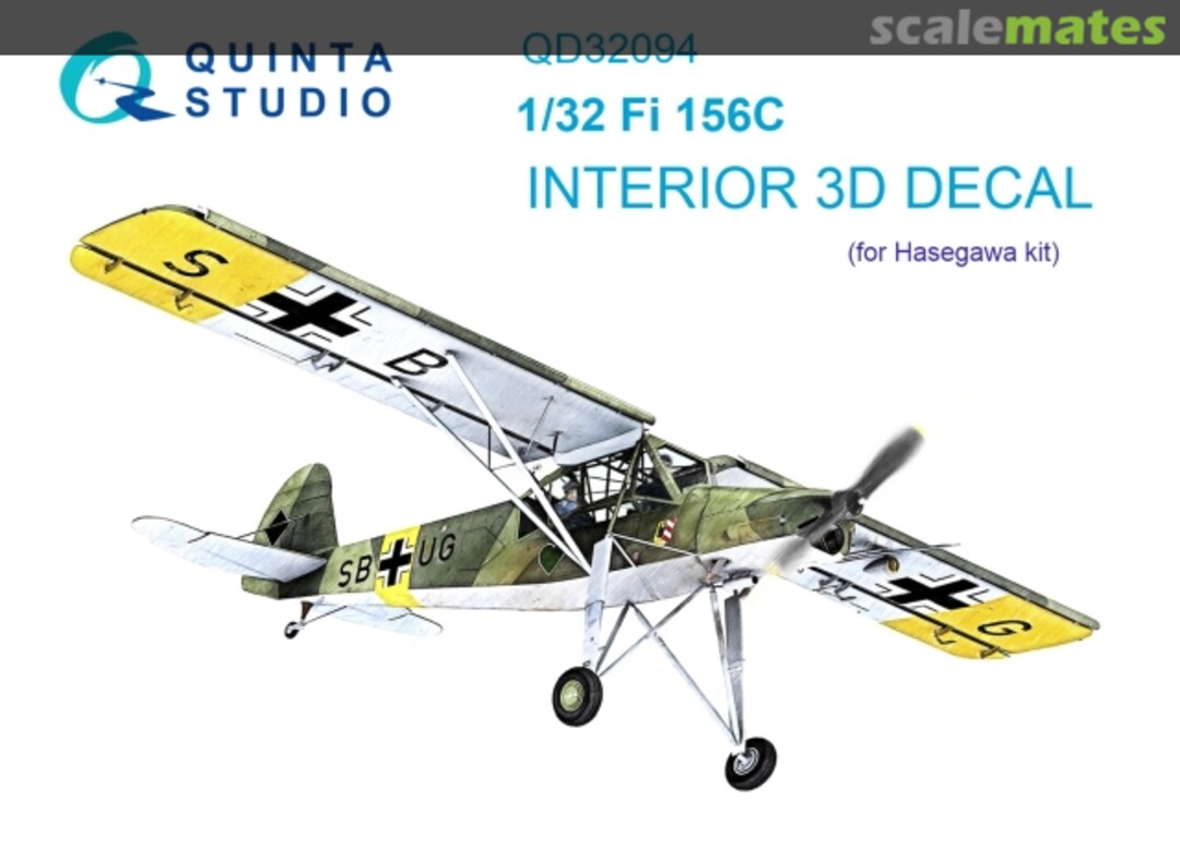 Boxart Fi 156C interior 3D decals QD32094 Quinta Studio Boxart Fi 156C interior 3D decals QD32094 Quinta Studio