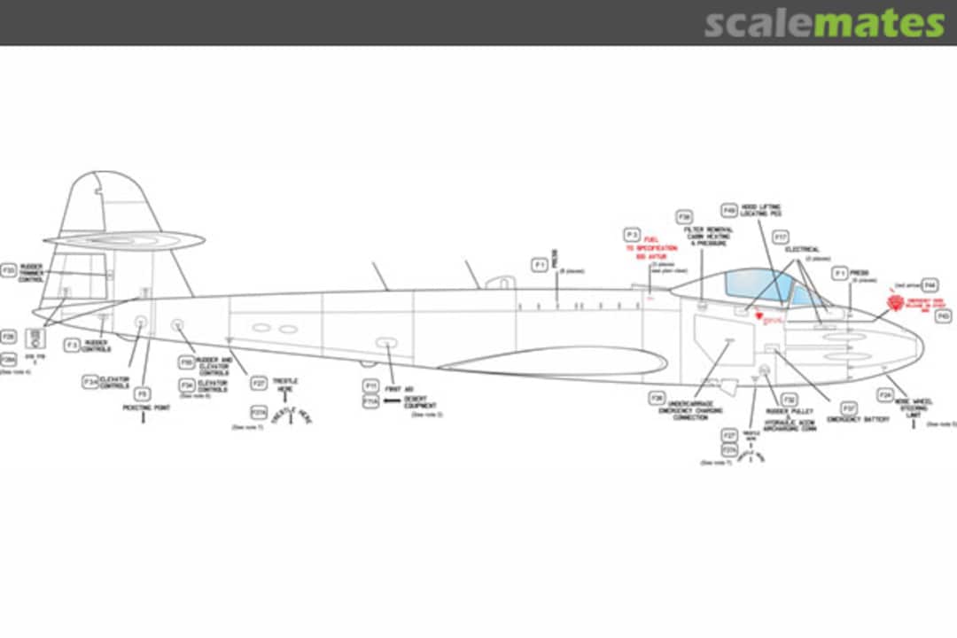 Boxart Gloster Meteor Mk.7 in RAAF Service RRD7274 Red Roo Models Boxart Gloster Meteor Mk.7 in RAAF Service RRD7274 Red Roo Models