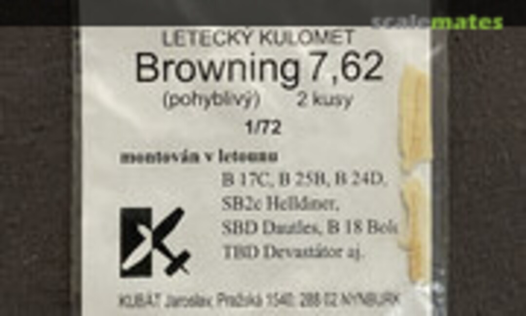 1:72 Browning 7,62 (Kubat Jaroslav )
