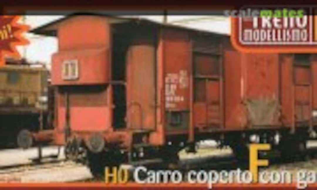 1:87 Carro coperto F con garitta (Duegi Editrice TTM5F(con garitta))