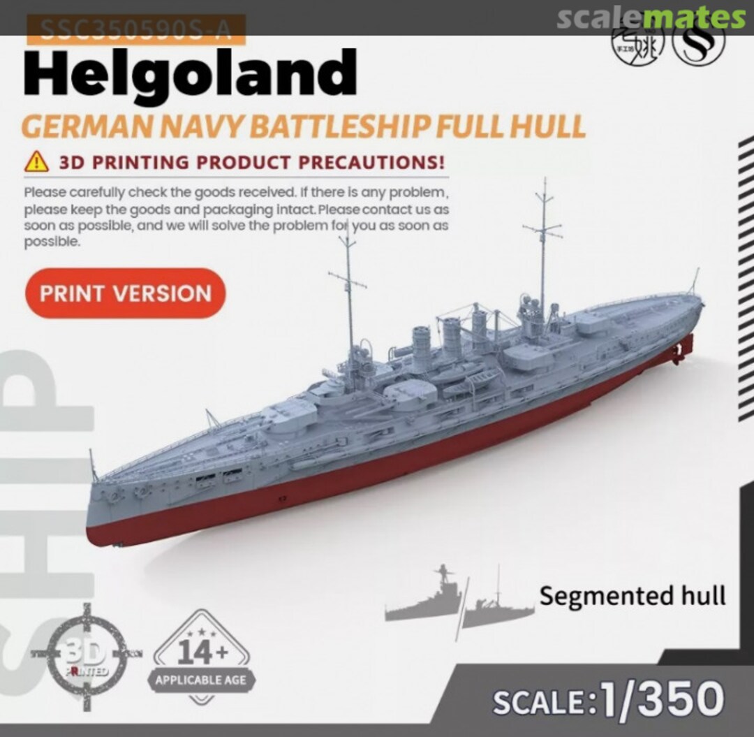 Boxart Helgoland SSC350590S-A SSMODEL Boxart Helgoland SSC350590S-A SSMODEL