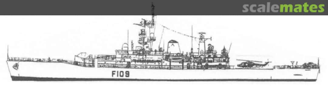 Boxart HMS Leander F109 7209-1 APS Models Boxart HMS Leander F109 7209-1 APS Models