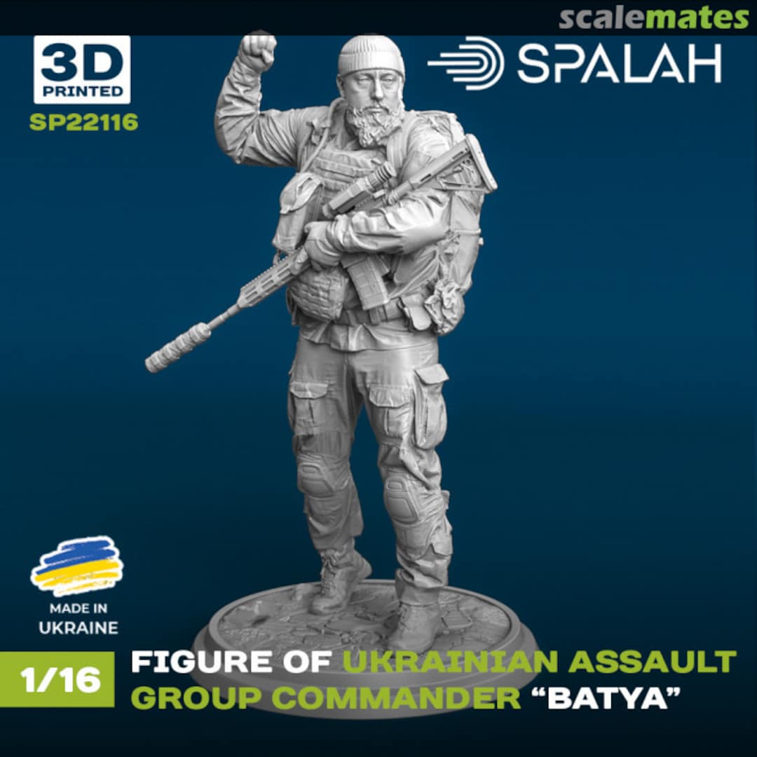 Boxart Ukrainian assault group commander "Batya" SP22116 Spalah Boxart Ukrainian assault group commander "Batya" SP22116 Spalah