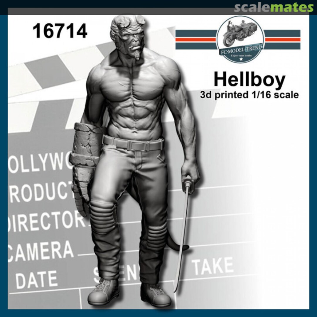Boxart Hellboy (3D-Printed) 16714 FC Model Trend