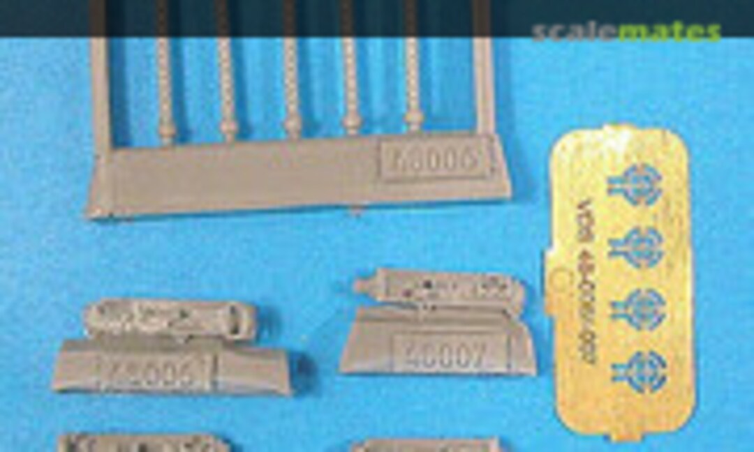 1:48 Browning M2 .3 Cal Machine Gun Round Barrel Perforations (Vector VDS48006) VDS48006