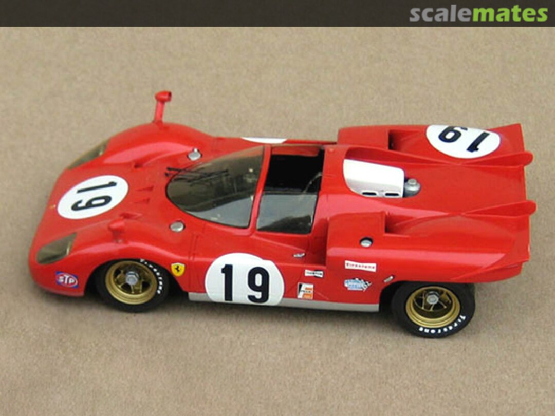 Boxart 1970 Ferrari 512S Spyder 2427 Fisher Model & Pattern