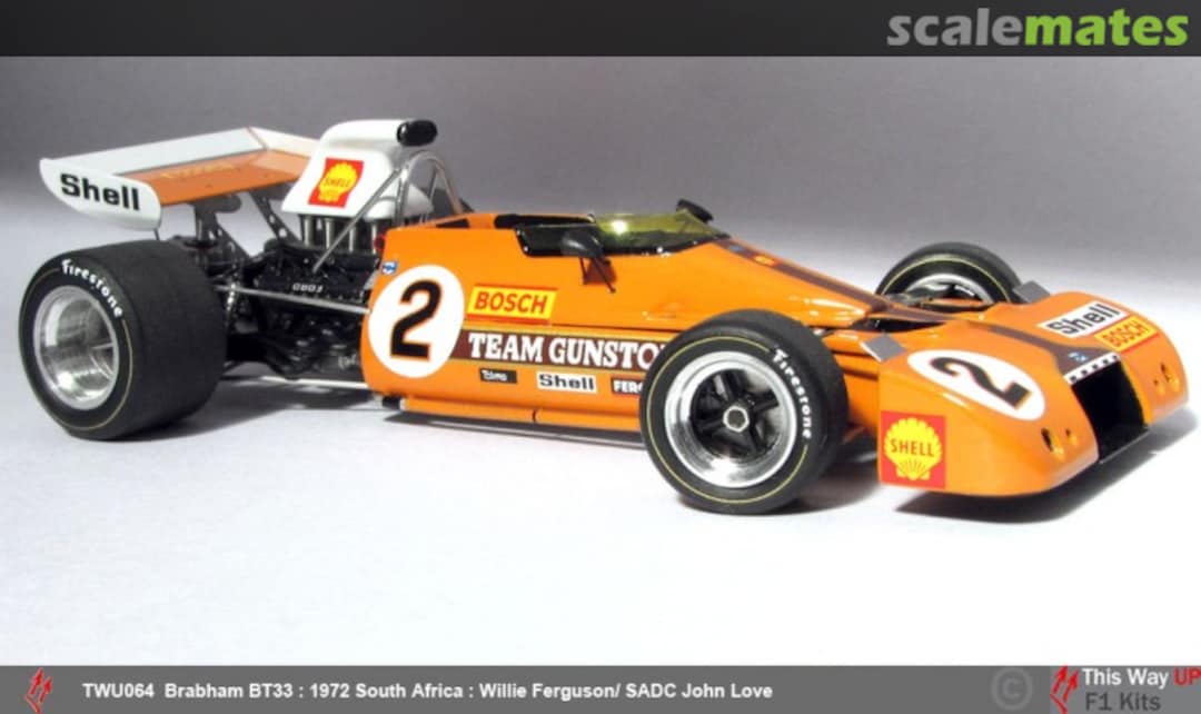 Boxart Brabham Ford BT33 Team Gunston TWU 064 This Way Up Boxart Brabham Ford BT33 Team Gunston TWU 064 This Way Up