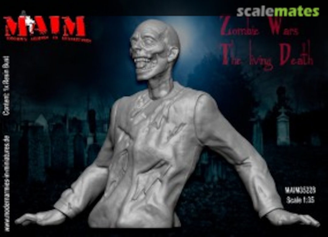 Boxart Zombie Bust #4 MAIM35228 MAiM Boxart Zombie Bust #4 MAIM35228 MAiM