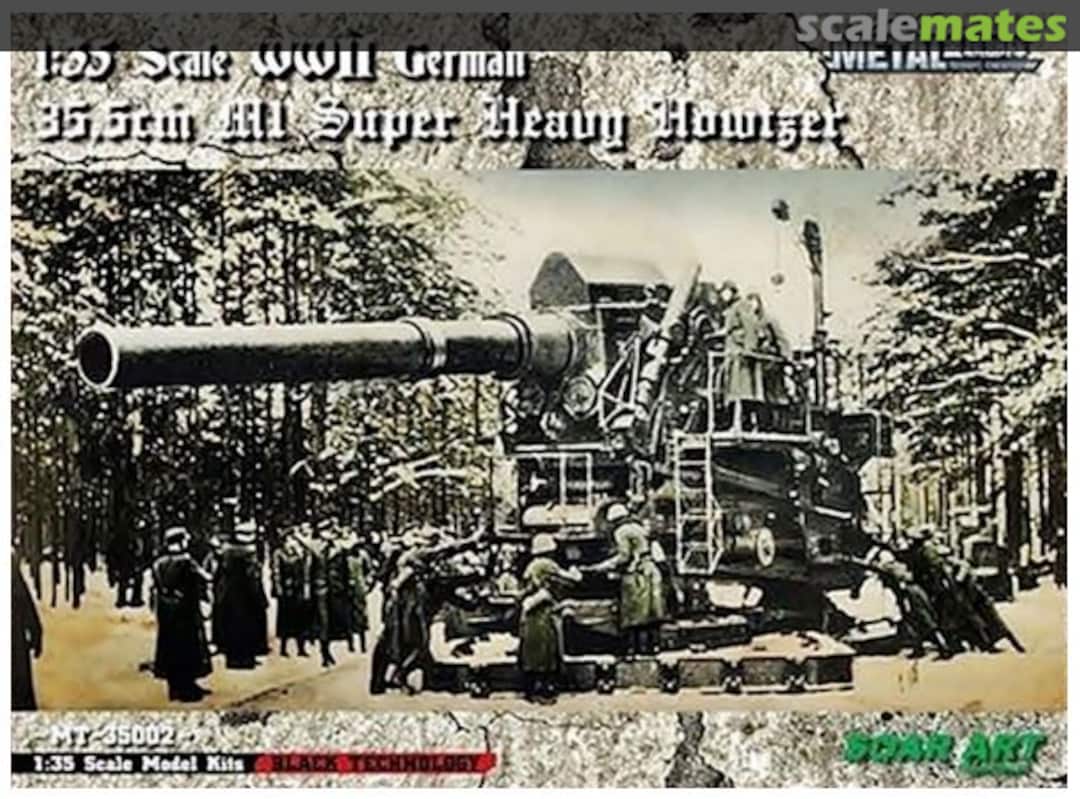 Boxart 35,5cm Haubitze M1 MT-35002 Soar Art Workshop Boxart 35,5cm Haubitze M1 MT-35002 Soar Art Workshop