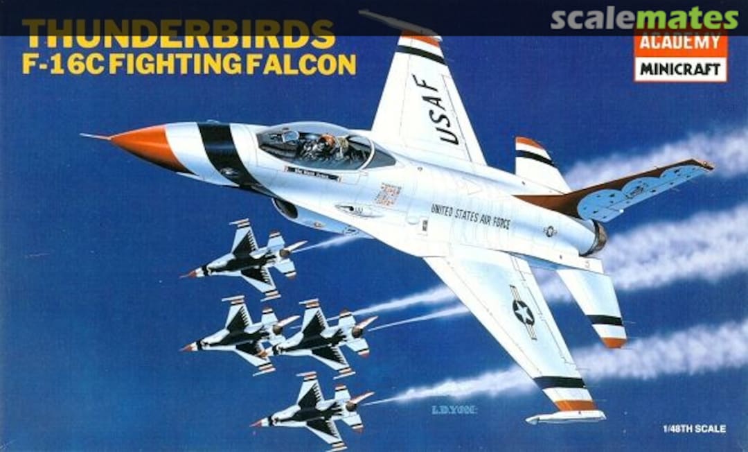 Boxart F-16C Fighting Falcon 1695 Academy/Minicraft Boxart F-16C Fighting Falcon 1695 Academy/Minicraft