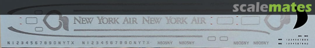 Boxart New York Air MD80 FP44-368 Flightpath Decals Boxart New York Air MD80 FP44-368 Flightpath Decals