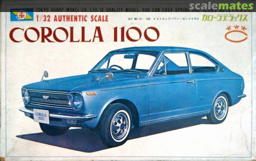 Boxart Corolla 1100 Deluxe 12-100 Sharp Boxart Corolla 1100 Deluxe 12-100 Sharp