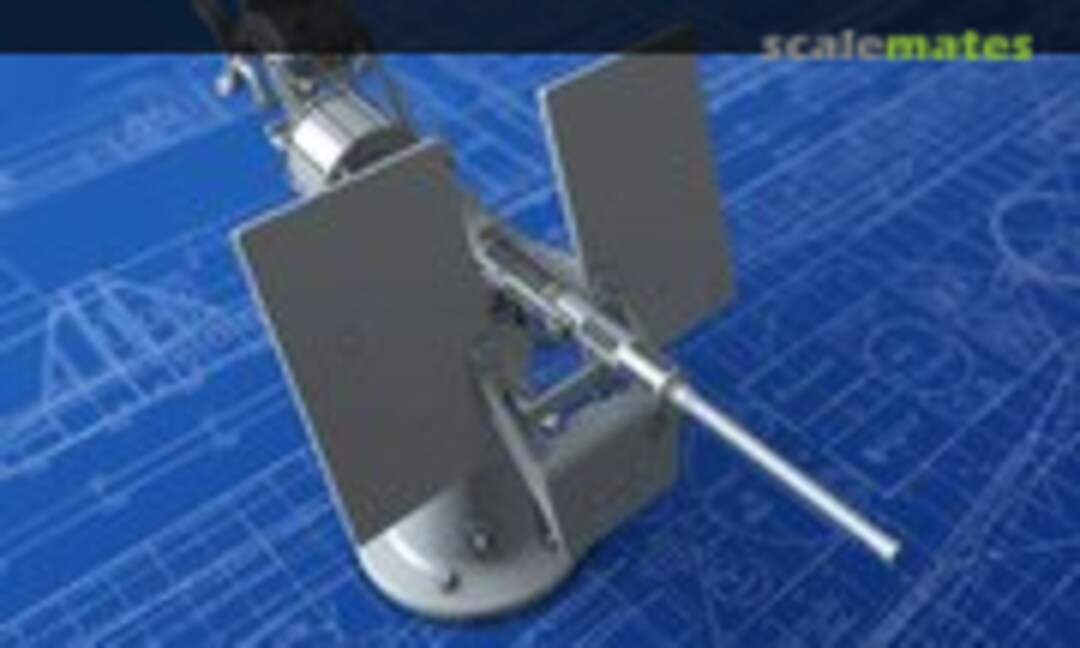 1:72 20mm Oerlikon Mount MK 4 w. MK14 Gunsight (Micro Master MM0872P) MM0872P