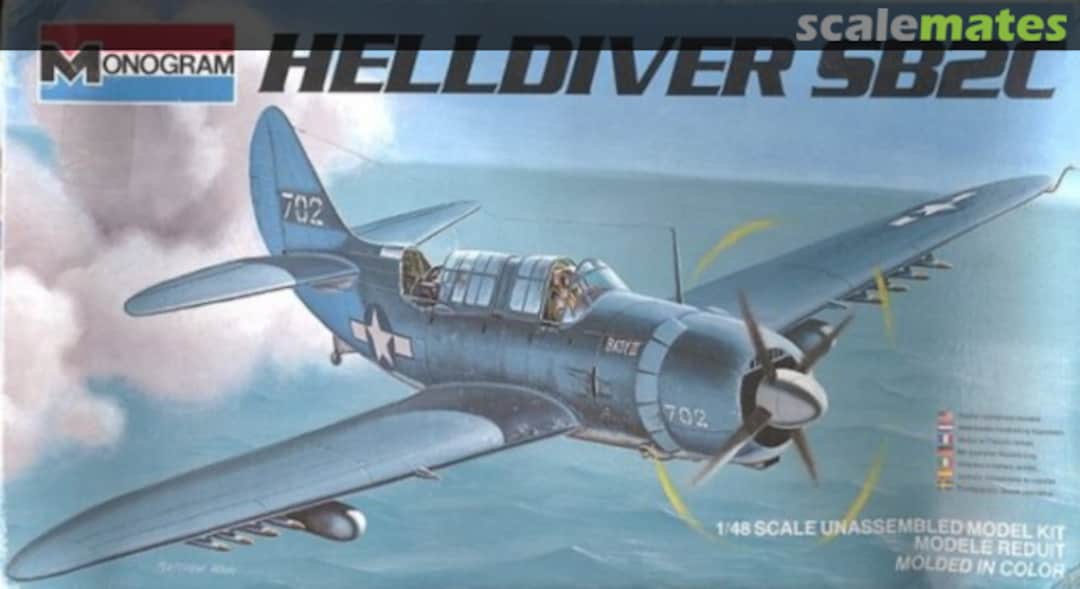 Boxart Helldiver SB2C 6831 Monogram Boxart Helldiver SB2C 6831 Monogram