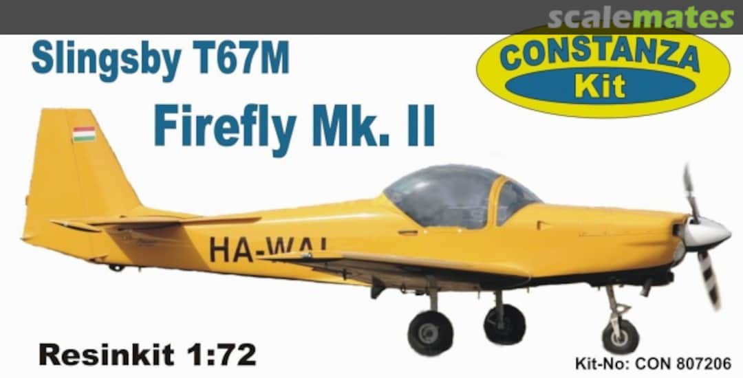 Boxart Slingsby T67M Firefly Mk.II CON 807206 Constanza Kit