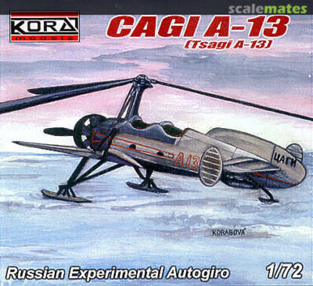 Boxart CAGI A-13 (Tsagi A-13) 72040 Kora Models Boxart CAGI A-13 (Tsagi A-13) 72040 Kora Models
