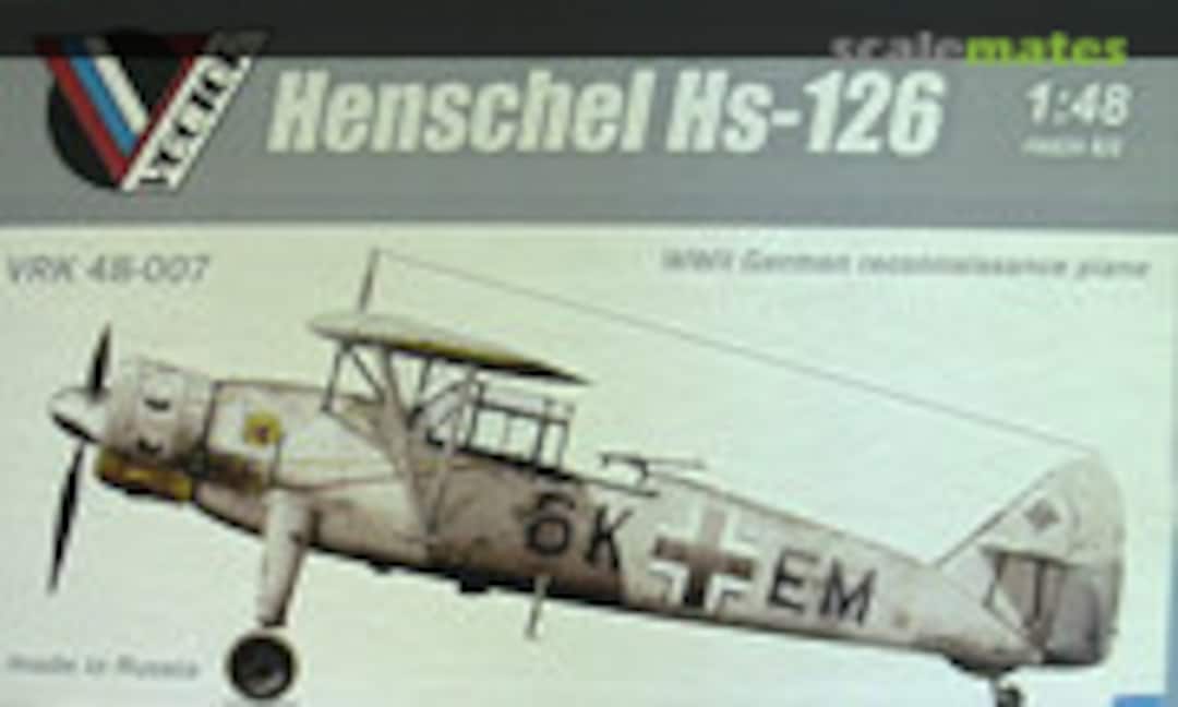 1:48 Henschel Hs 126 (NeOmega 48-007) 48-007