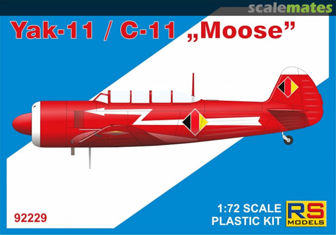 Boxart Yak-11 / C-11 92229 RS Models