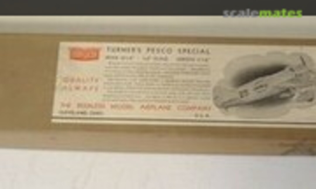 1:24 Turner Pesco Special (Peerless Model Airplane Company )