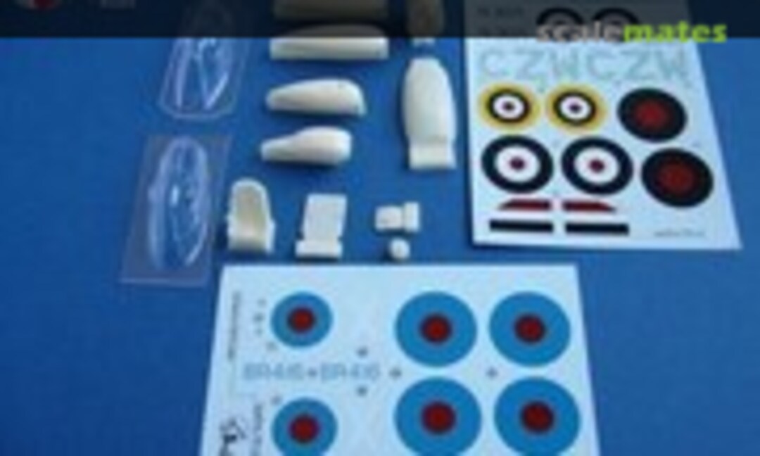 1:48 Spitfire PR MkIa, PR Mk IV, PR Mk VII Conversion (Pavla Models 48-58) 48-58