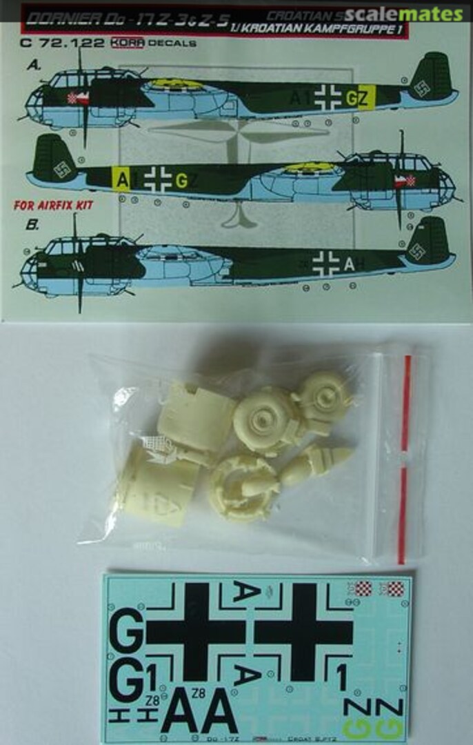 Boxart Dornier Do-17 Z-3 & Z-5 C72122 Kora Models Boxart Dornier Do-17 Z-3 & Z-5 C72122 Kora Models