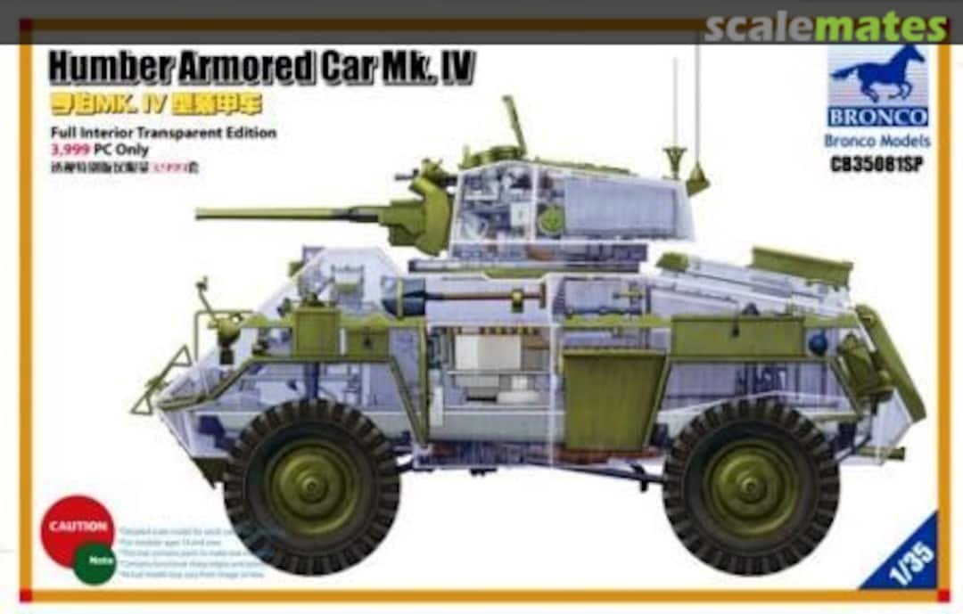 Boxart Humber Armored Car Mk.IV CB35081SP Bronco Boxart Humber Armored Car Mk.IV CB35081SP Bronco