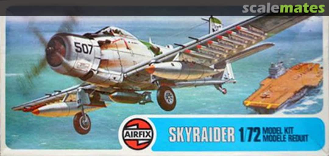 Boxart Skyraider 02030-7 Airfix Boxart Skyraider 02030-7 Airfix