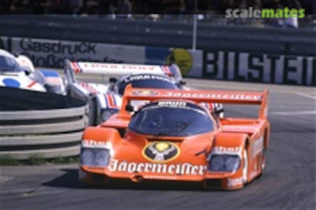 Boxart Porsche 956, JÄGERMEISTER, DRM, Stefan Bellof. 24-224 DMC Decals Boxart Porsche 956, JÄGERMEISTER, DRM, Stefan Bellof. 24-224 DMC Decals