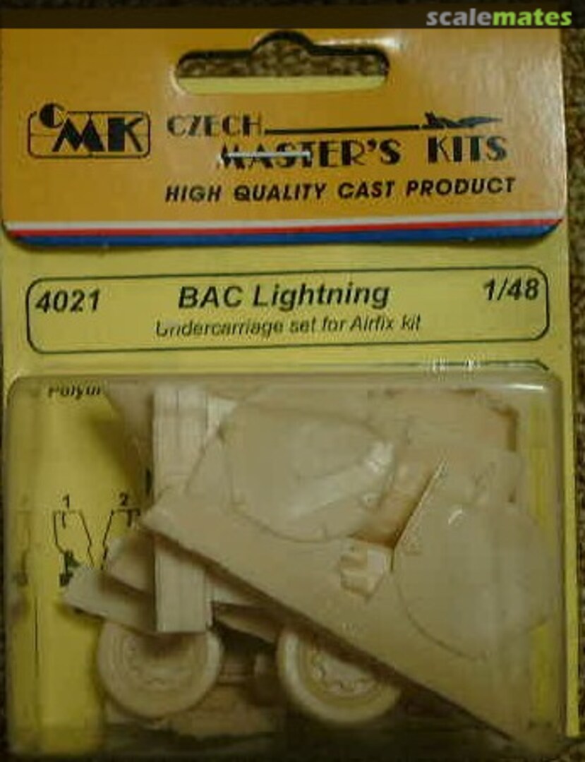 Boxart BAC Lightning Undercarriage 4021 CMK Boxart BAC Lightning Undercarriage 4021 CMK
