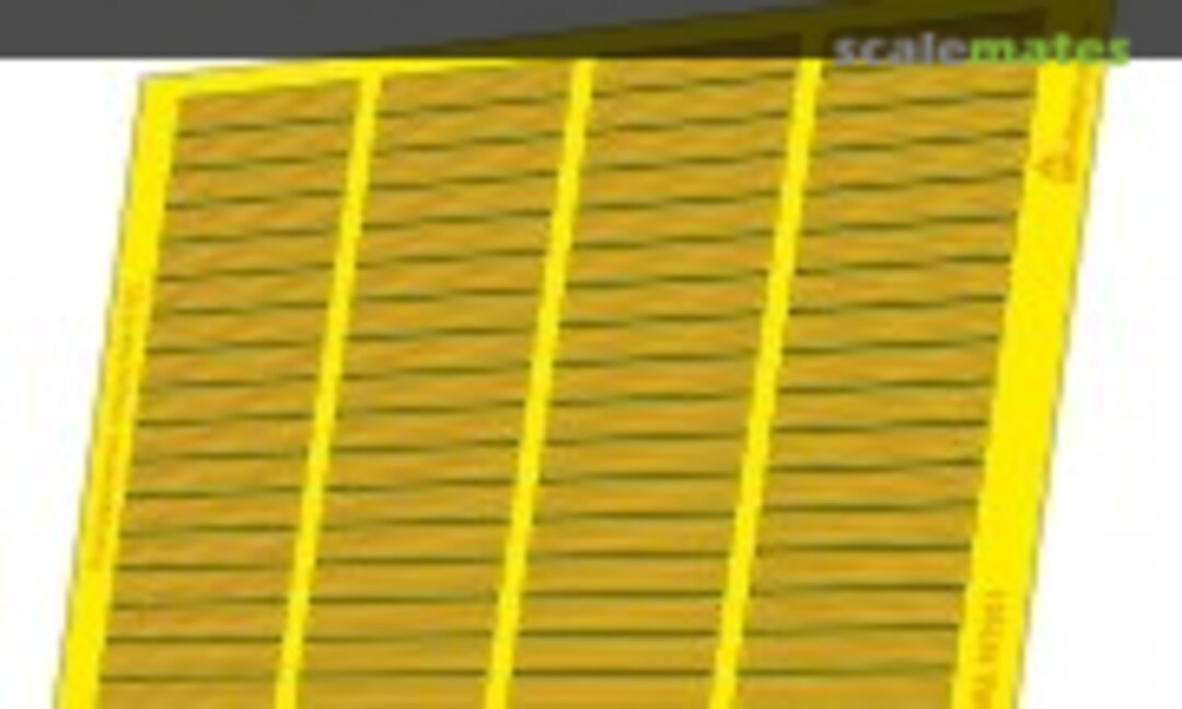 1:72 Photoetched airfield plates K1D (PSP) /65 plates in set (Microdesign MD 072201) MD 072201