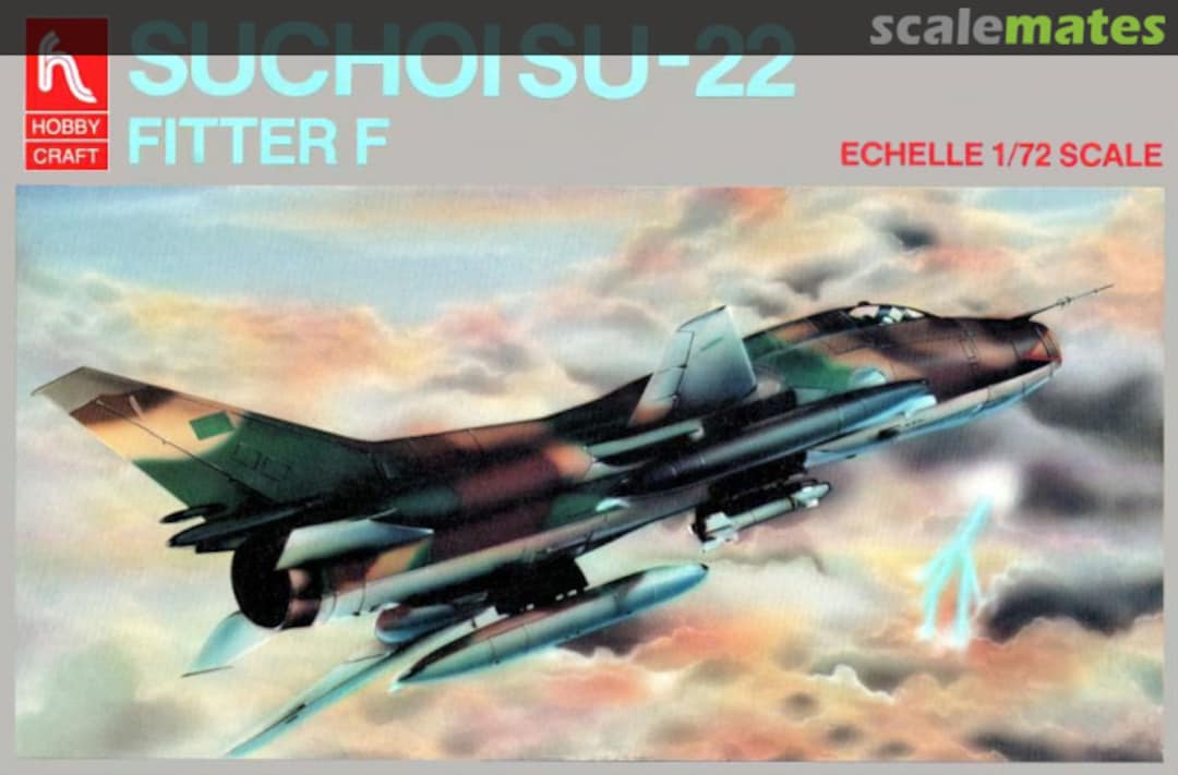 Boxart Suchoi Su-22 Fitter F HC1387 Hobbycraft Boxart Suchoi Su-22 Fitter F HC1387 Hobbycraft