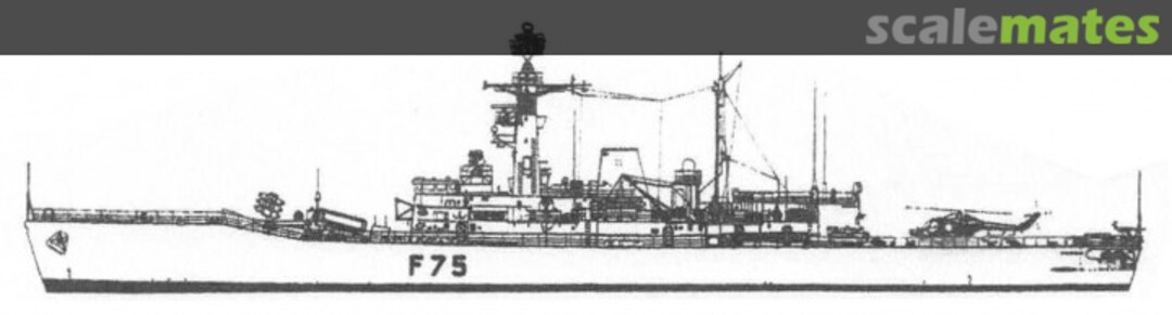 Boxart HMS Charybdis F75 7209-3 APS Models