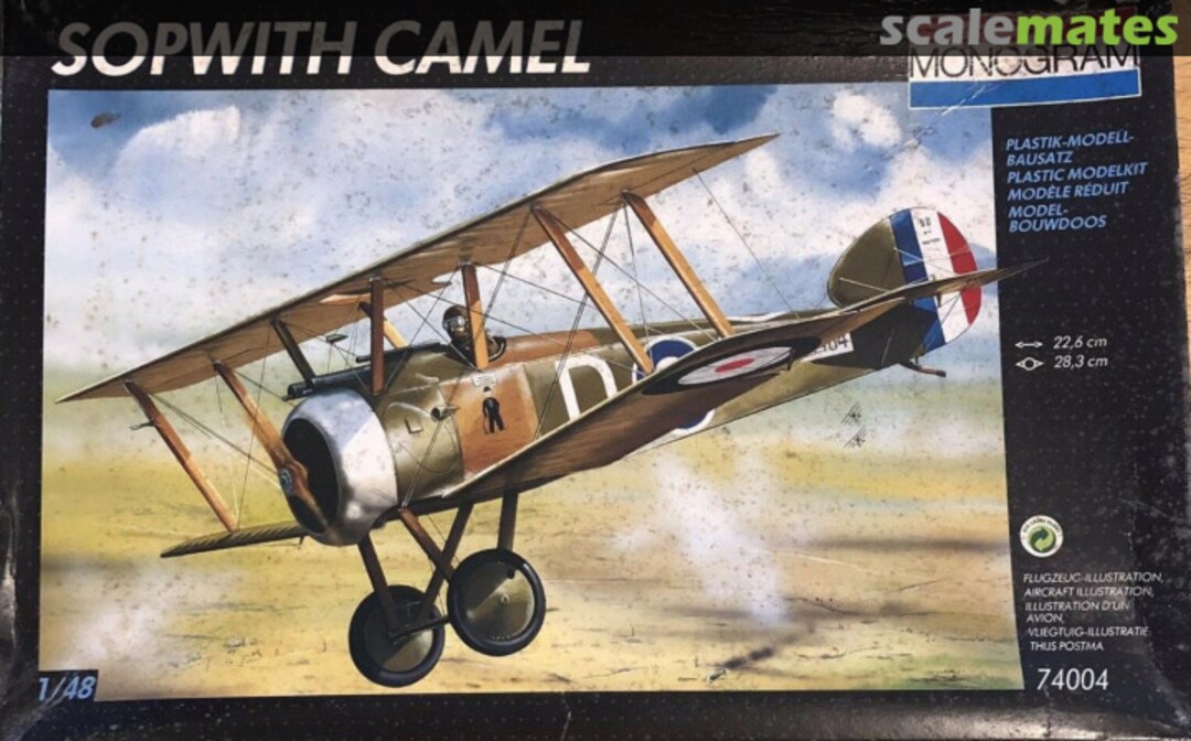 Boxart Sopwith Camel 74004 Monogram