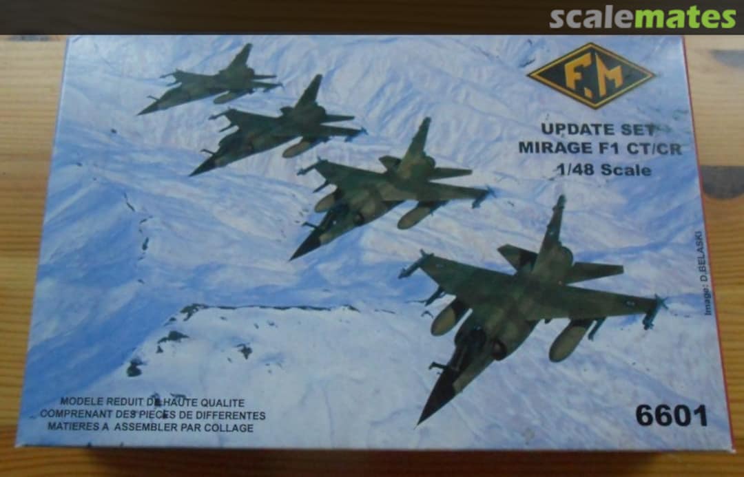 Boxart Mirage F.1 Update Set 6601 Fonderie Miniature Boxart Mirage F.1 Update Set 6601 Fonderie Miniature