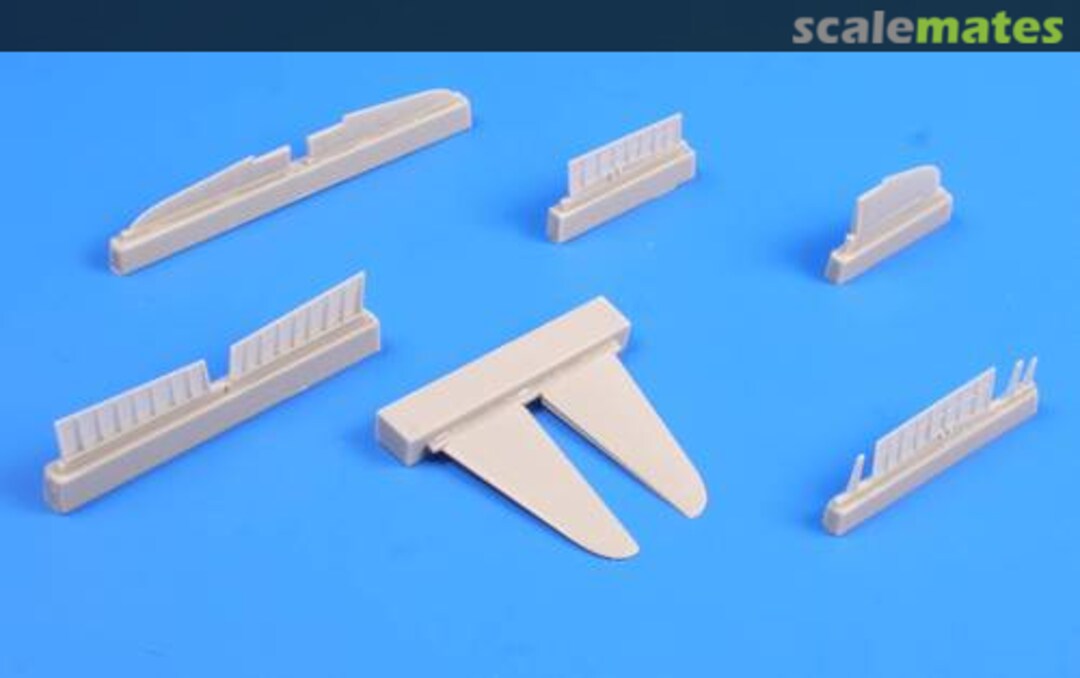 Boxart A6M2 model 21 Zero Control surfaces set 7252 CMK Boxart A6M2 model 21 Zero Control surfaces set 7252 CMK