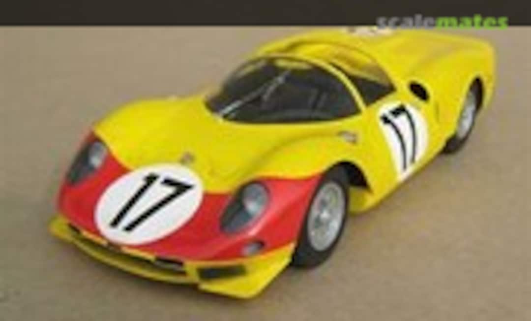 1:24 Ferrari 365 P2 yellow Francorchamps #17 LM66, #8, #25 (Fisher Model &amp; Pattern 2429)