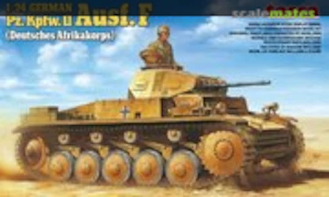 1:24 German Pz.Kpfw.II Ausf.F. Deutsches Afrikakorps (ASUKA Model 24-002)