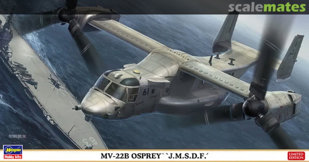 Boxart MV-22B Osprey `J.M.S.D.F´ 02146 Hasegawa Boxart MV-22B Osprey `J.M.S.D.F´ 02146 Hasegawa