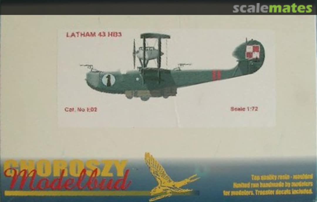 Boxart Latham 43 HB3 E02 Choroszy Modelbud Boxart Latham 43 HB3 E02 Choroszy Modelbud