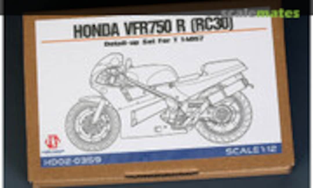 1:12 Honda VFR750R (RC30) Detail-Up Set (Hobby Design HD02-0359) HD02-0359